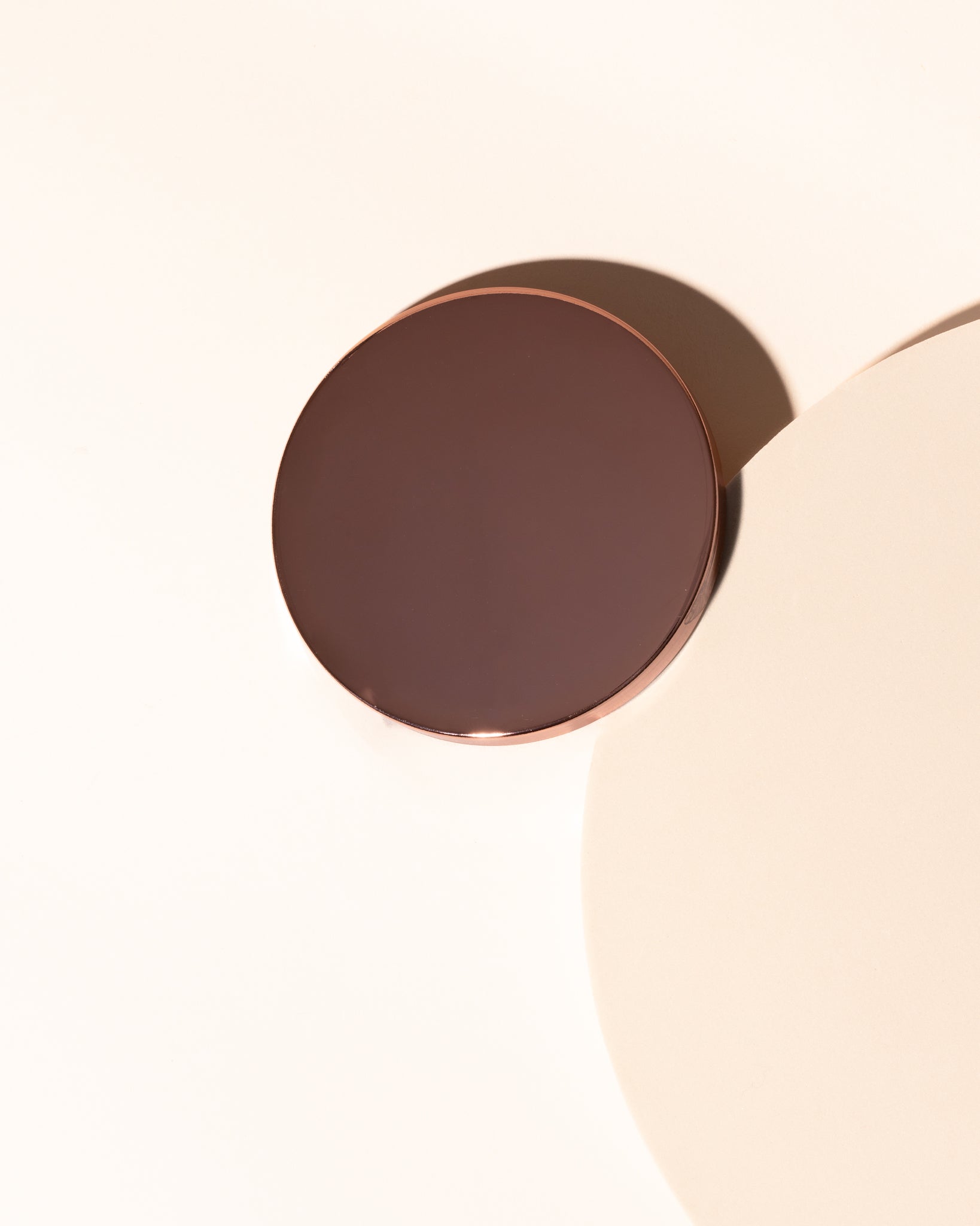 luxe metal candle lid with gasket