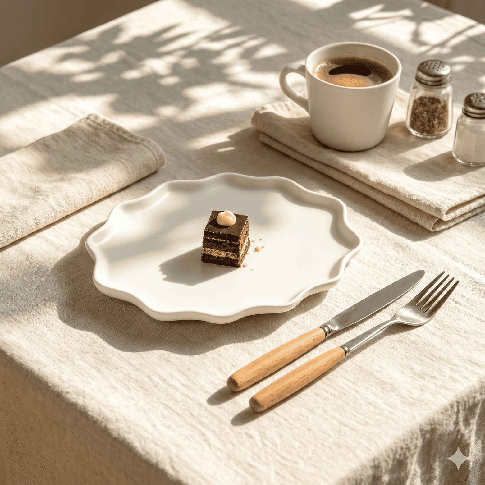 BosilunLife Bring Nature Inside Dinner Plate Recycled Eco-Clay 4-pcs set
